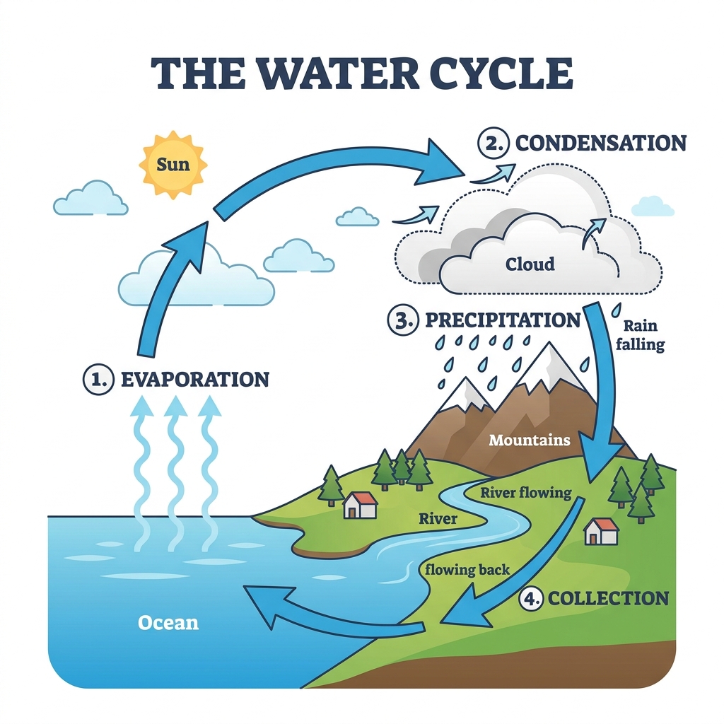 Water Cycle Diagram