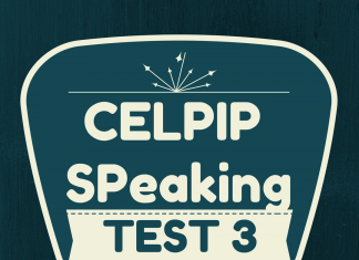 CELPIP Speaking Test 3
