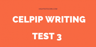 CELPIP Writing Test 3 with answers CELPIP writing test 3
