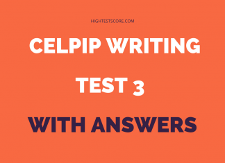 CELPIP Writing Test 3 with answers CELPIP writing test 3