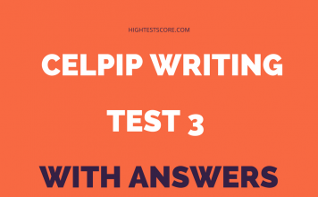 CELPIP Writing Test 3 with answers CELPIP writing test 3