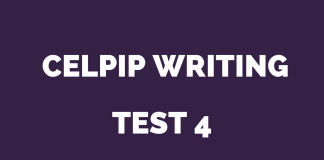 CELPIP Writing Test 4 with answers CELPIP writing test 4