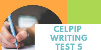 CELPIP Writing Test 5