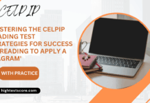 Mastering the CELPIP Reading Test Strategies for Success in ‘Reading to Apply a Diagram’ Person studying a diagram on a computer screen while preparing for the CELPIP Reading Test.